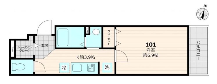 エポック風 間取り図