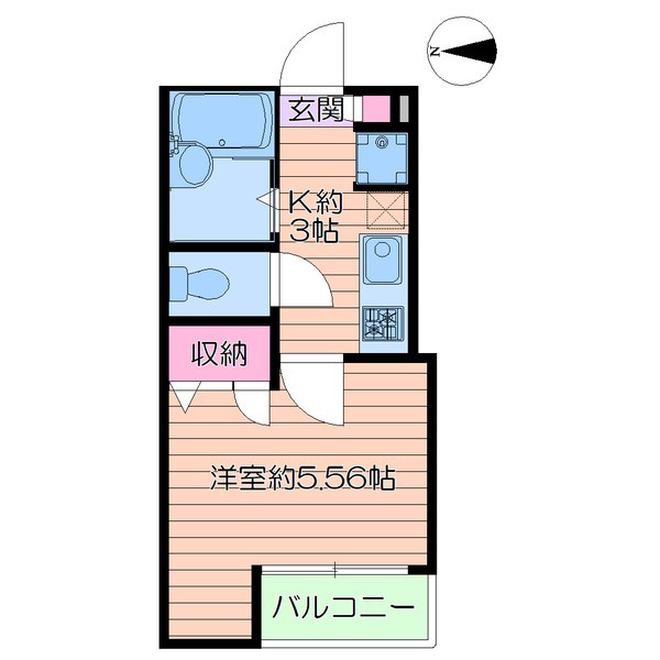 Ｌｉｎｄｒｅ綾瀬 間取り図