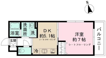 M&amp;rsquo;ｓパーク 間取り図