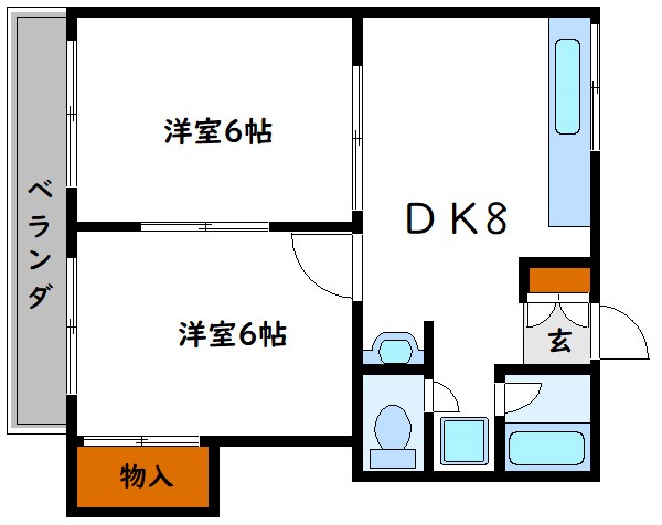 第３メゾン芳賀 間取り図