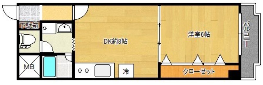 エイトハイツ  間取り図