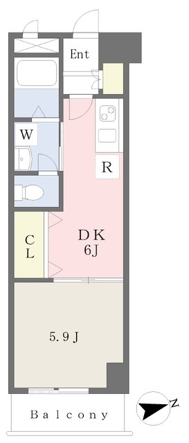 クリチェ 間取り図