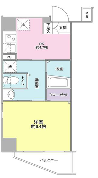 W723 間取り図