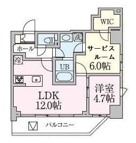 ブランシュワ   間取り