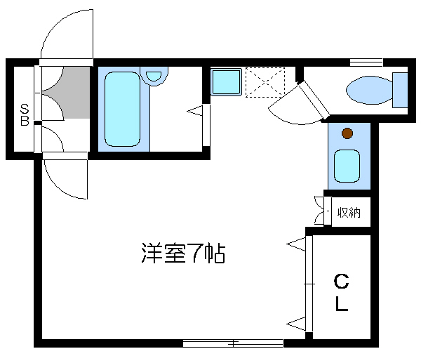 KOコーポⅡ   間取り