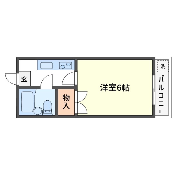 プチメゾンタケウチ 間取り図