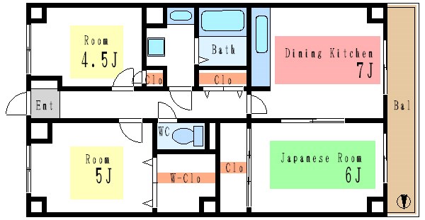 レピドール福田 間取り図