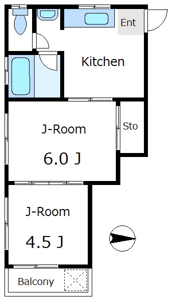 新和コーポ 間取り図