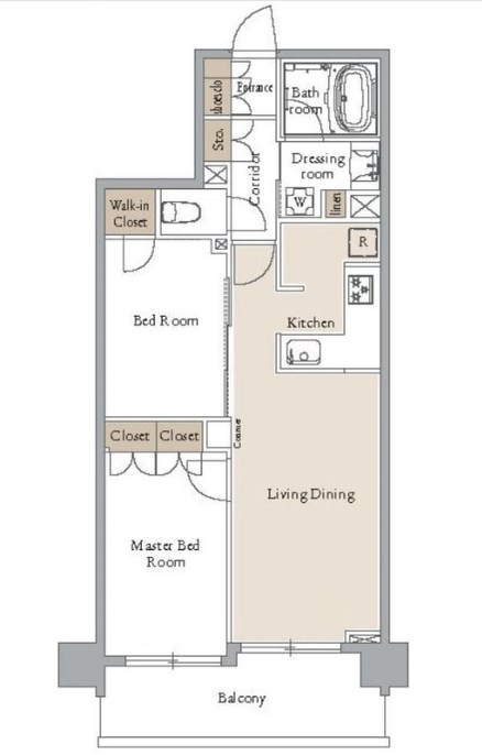 アーバンパーク船堀 間取り図