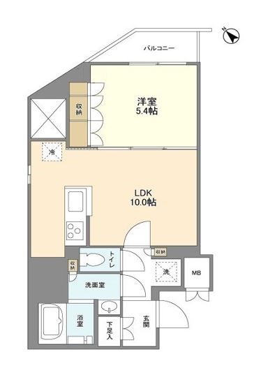 ＫＵＲＡＭＡＥ２１４ 間取り図