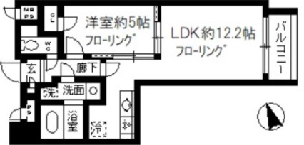 ファインクレスト入谷  間取り図