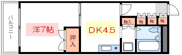 エルフストック山本 間取り図