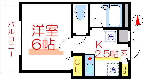 レガーロ浅草 間取り図