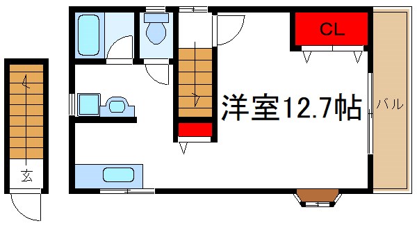 イストワール・ポム  間取り図