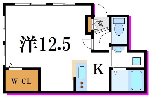 エスポワール 間取り図