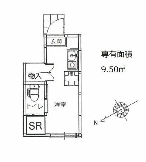 サークルハウス京成小岩 間取り