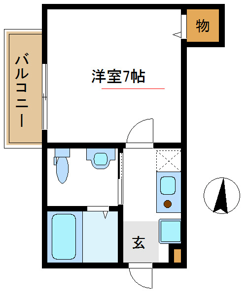 セレソ小岩 間取り図