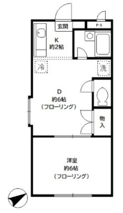 サニーヒルＧ 間取り図