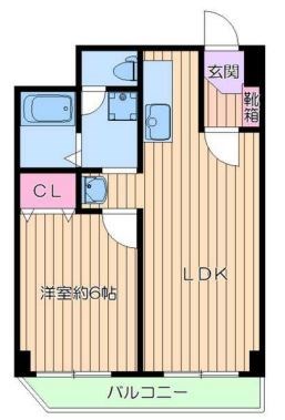 ツイン・コート 間取り図