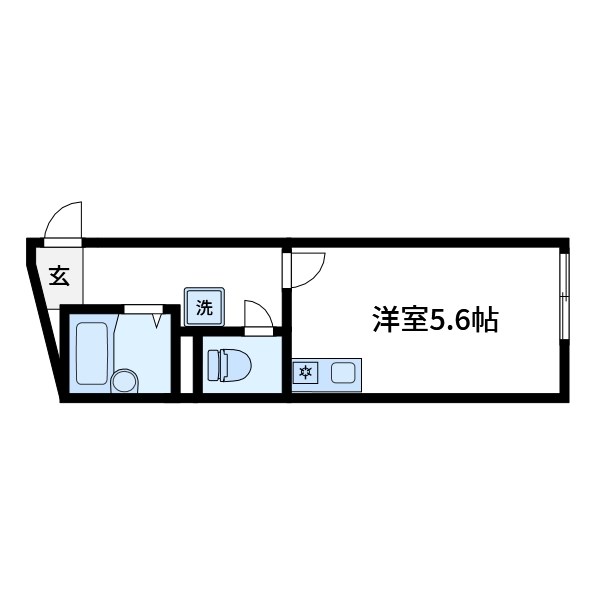 エスポワール平井   間取り図