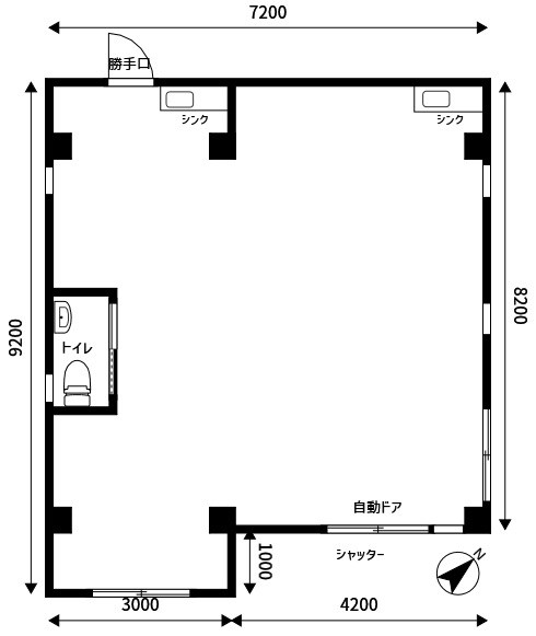 ヴィラファミール 101号室 間取り