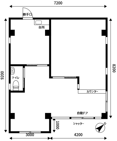 ヴィラファミール 101号室 間取り