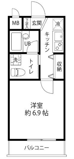 アーデンコート南砂 間取り図