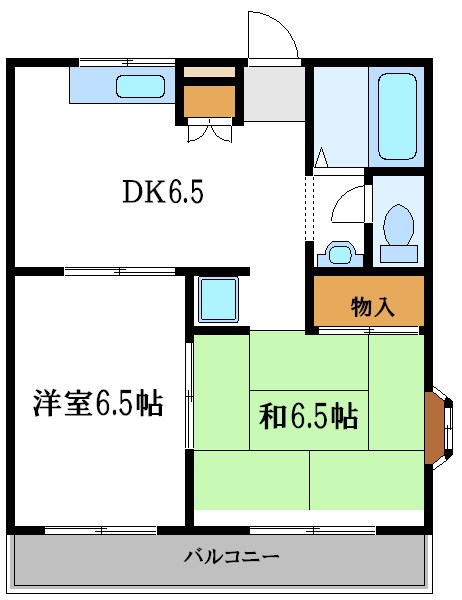 アーデント船堀 301号室 間取り