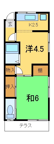 寿荘 間取り