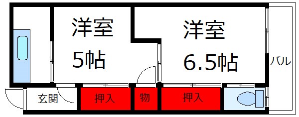 寿荘 間取り図