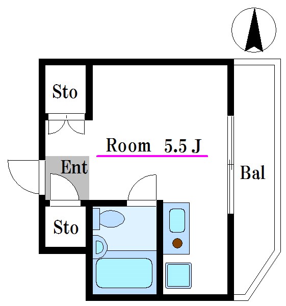 アイコーポ 間取り図