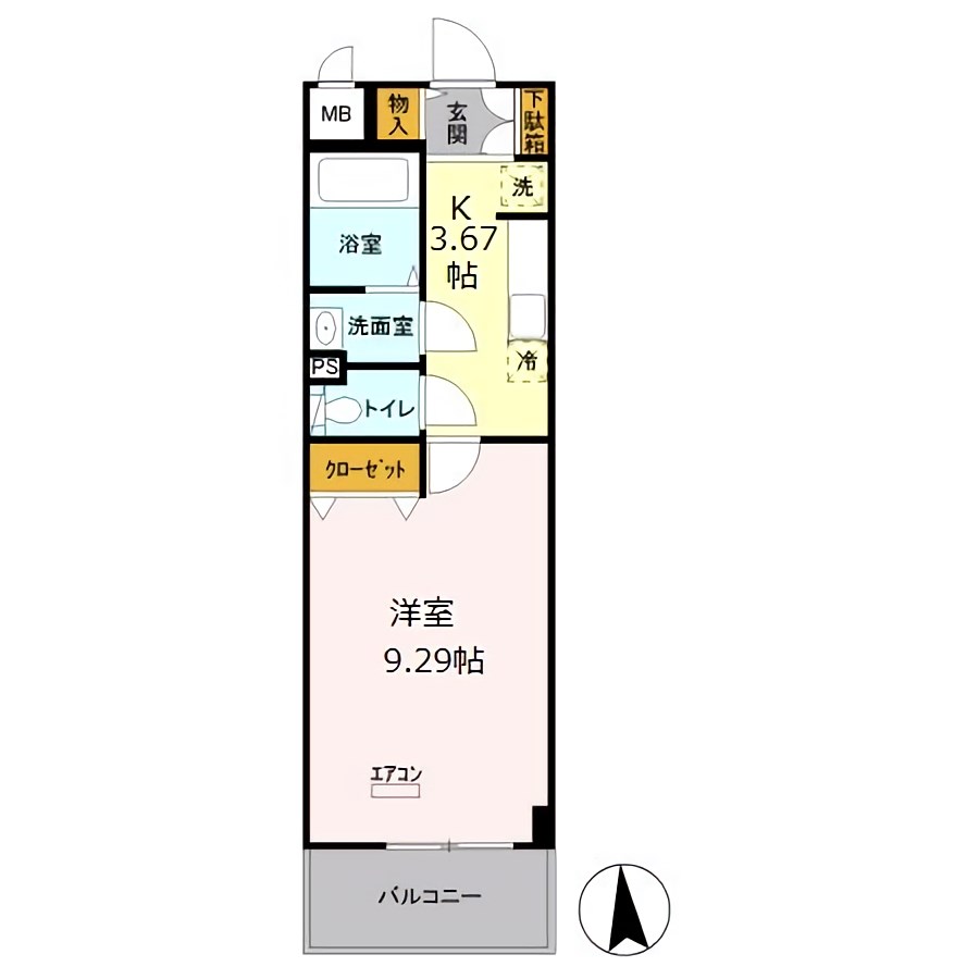 Excel KEIWA(エクセルケイワ) 間取り図