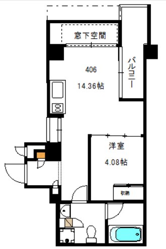 ツイン森下 間取り図