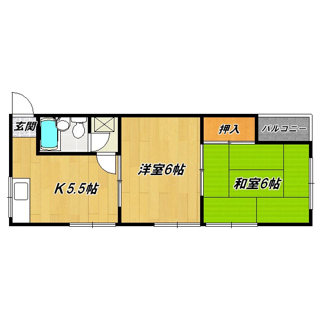 ハイツ吉池 間取り図