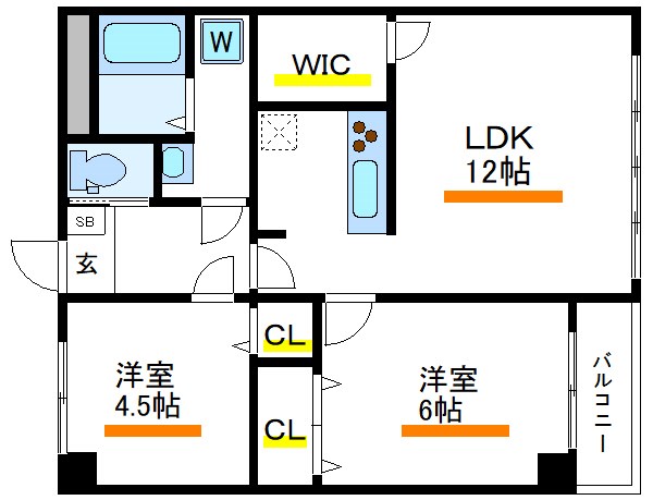 小宮マンションＰＡＲＴⅡ 間取り図