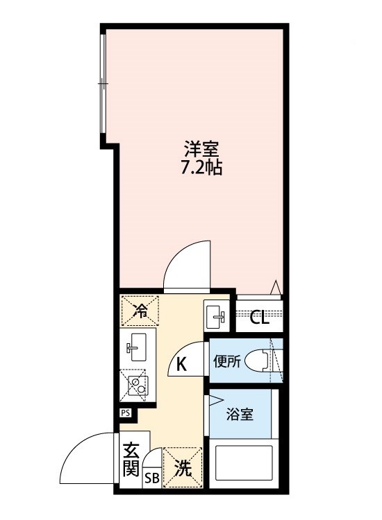 ライフタウン五反野 間取り図