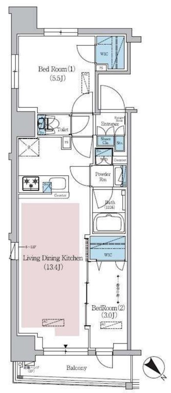 アーバネックス日本橋横山町 間取り