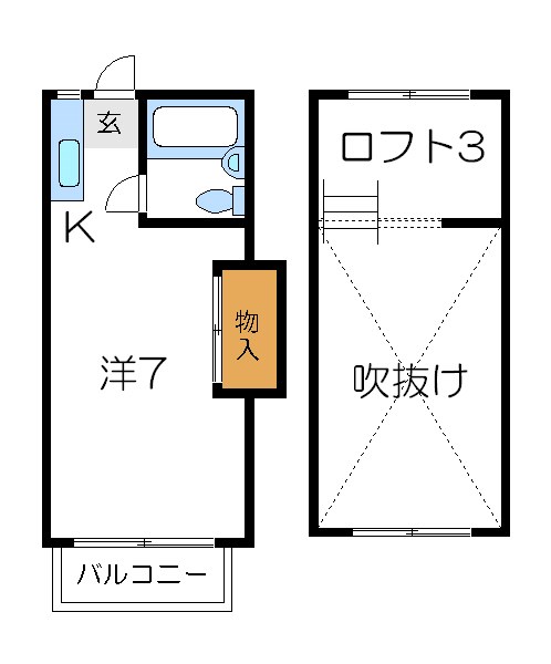 第一マルゴハイツ  間取り図