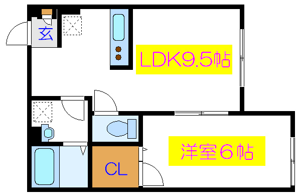 ステラート中央 間取り図