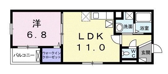 カーサ・アビⅡ  間取り図