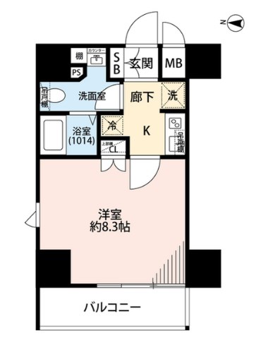 プレール・ドゥーク森下Ⅱ 間取り図