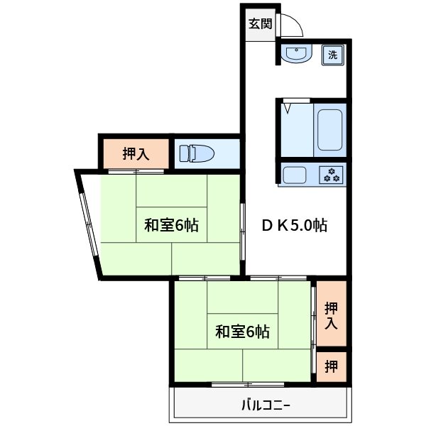 サンクメゾン 間取り図