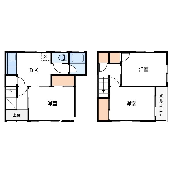 新井一丁目テラス 間取り