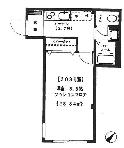 グランドールアクア 間取り図