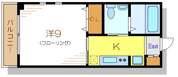 ドエルしのざき 間取り図