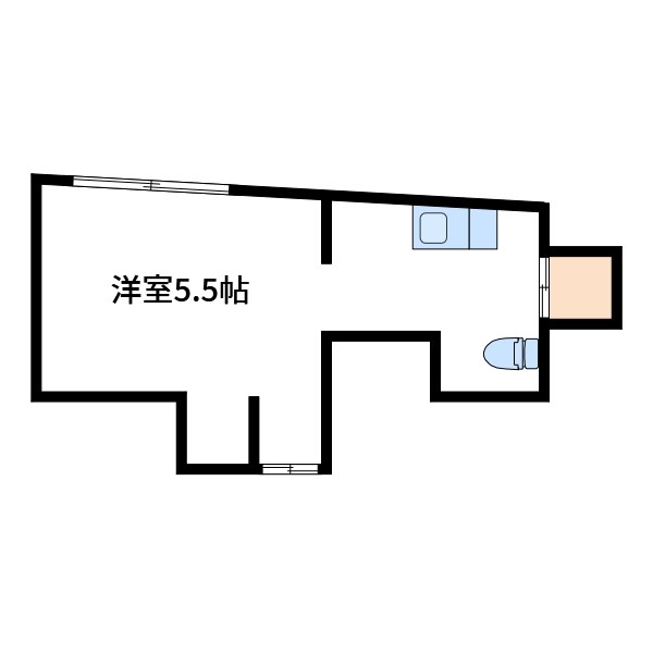 栄荘 間取り図