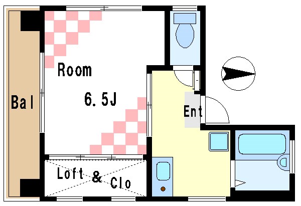 日修ビルⅡ 間取り図