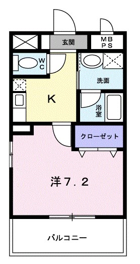 コルソ五反野 間取り図