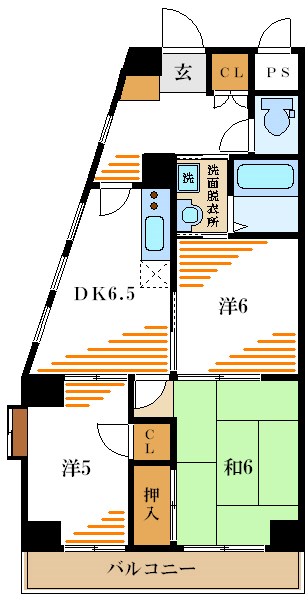 プレステージⅠ 間取り図