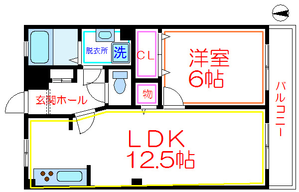 櫻マンション 間取り図